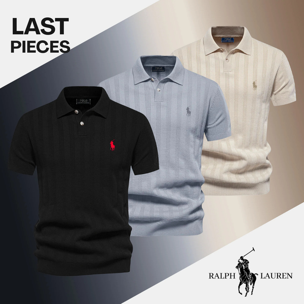 Polo texturizado para hombre de RL