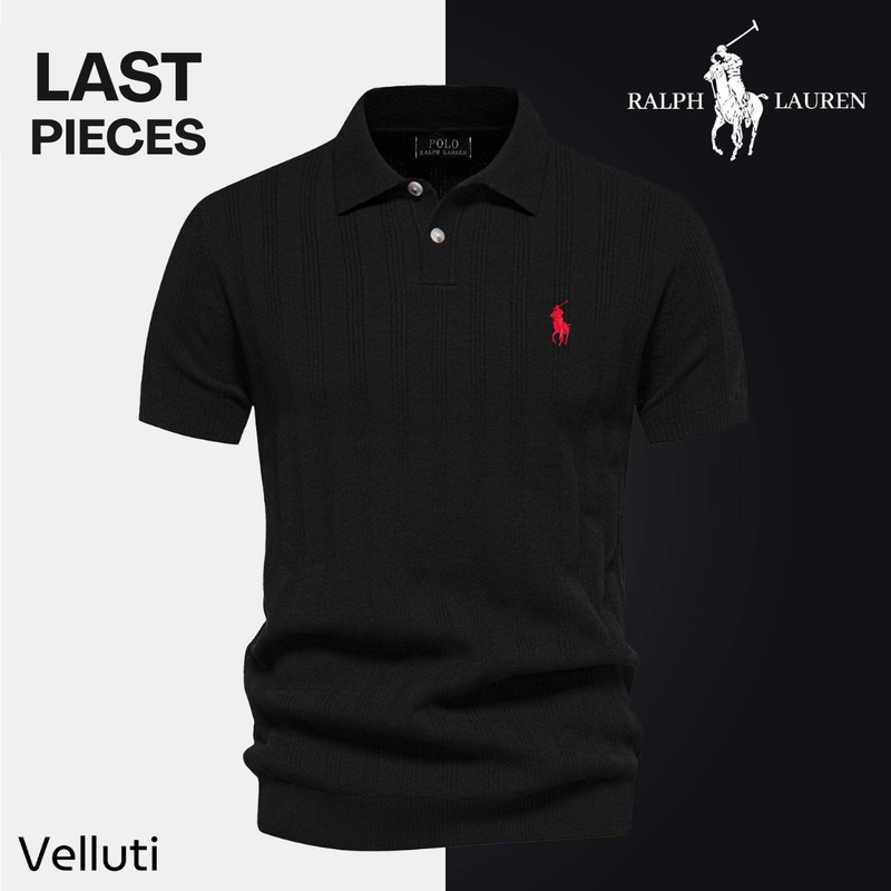 Polo texturizado para hombre de RL