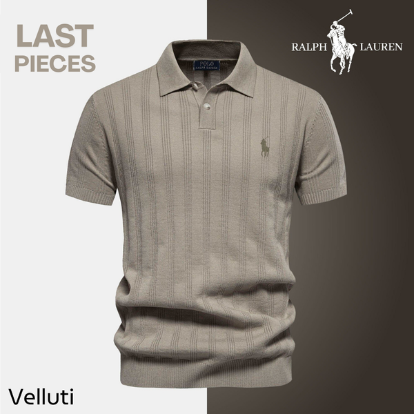 Polo texturizado para hombre de RL