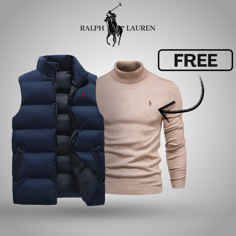 Chaleco Ralph Lauren™ Para hombre + Suéter Gratis
