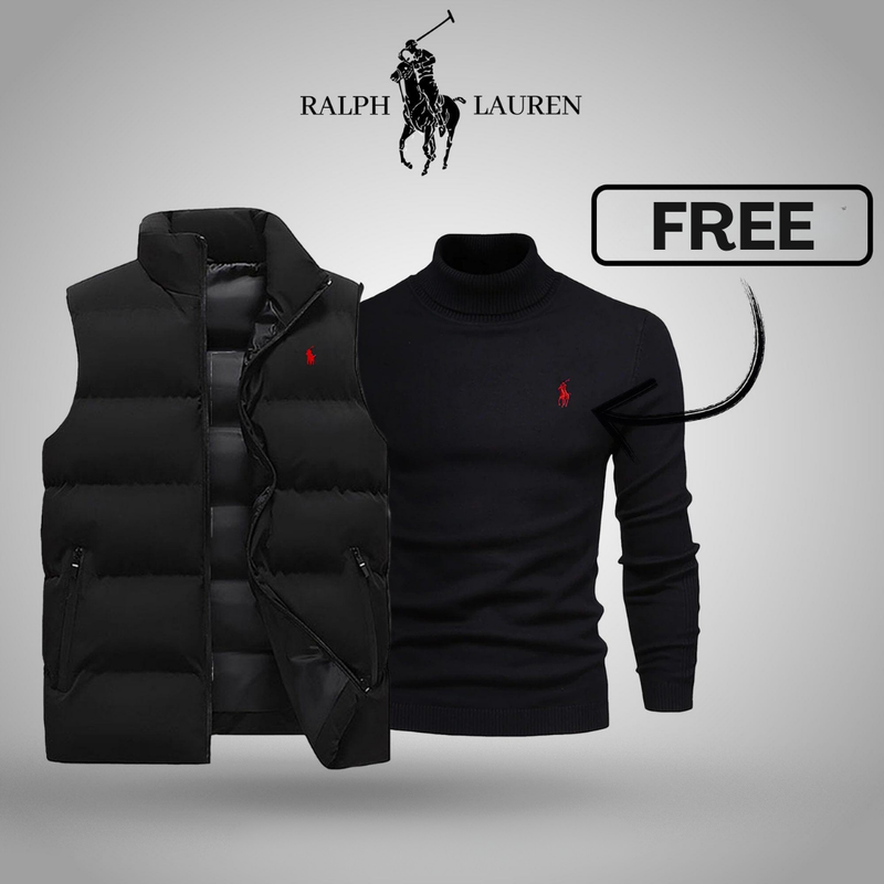 Chaleco Ralph Lauren™ Para hombre + Suéter Gratis