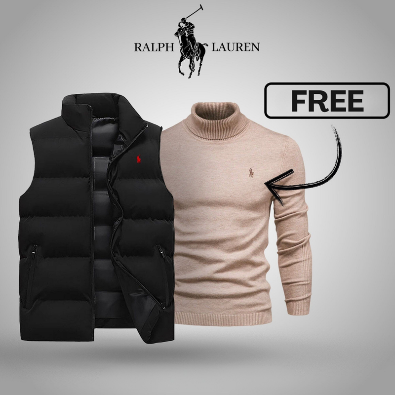 Chaleco Ralph Lauren™ Para hombre + Suéter Gratis